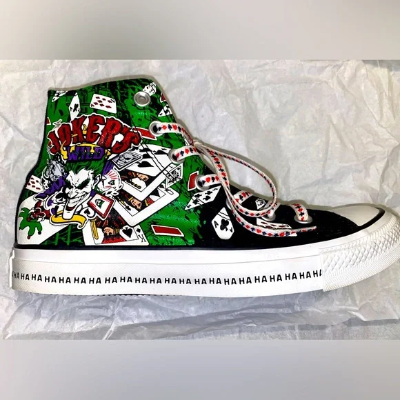Converse Joker’s Wild DC X Converse Limited Edition High Tops Unisex - Picture 2 of 8